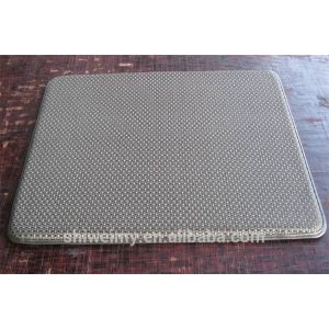 Buy cheap Plain gray pvc top with NBR foam kitchen stand mat from wholesalers