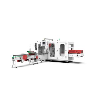 Buy cheap Tissue Paper Cutting and Packing Machine for Fully Automatic Facial Tissue Wrapping Line from wholesalers