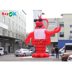 Buy cheap Sea Animal Crawfish 7M Inflatable Lobster Model from wholesalers