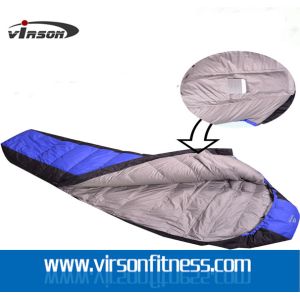 Buy cheap waterproof new stype 18 Degree C / 0 Degree F Flannel Lined Cheap Sharp Sleeping Bag -15 Degree for adult camping from wholesalers
