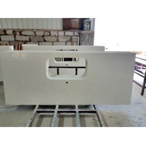 Buy cheap Man Made Quartz Bathroom Tops , Artificial Engineered Quartz Countertops from wholesalers