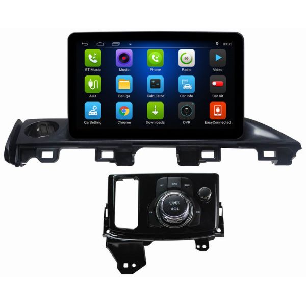 Ouchuangbo 9 inch digital screen stereo android 8.1 for Mazda Atlas 2017 with BT