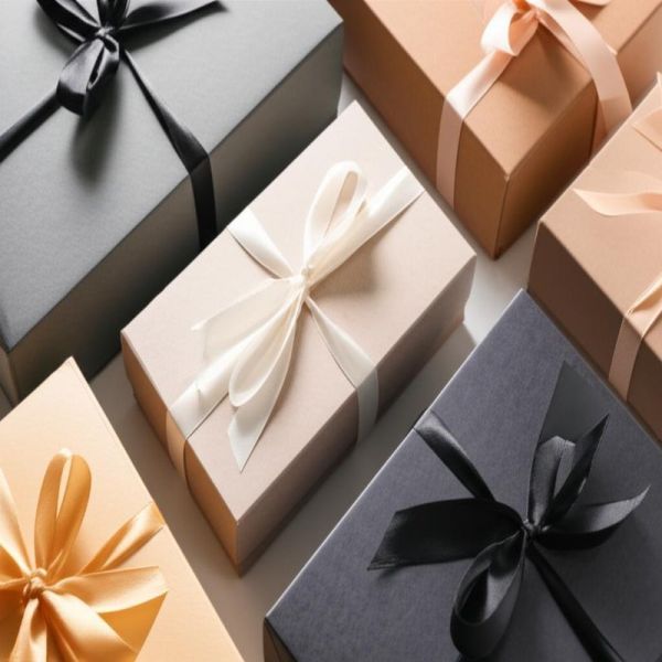 Buy cheap Recycled Materials Carton Gift Boxes Featuring Ribbon Closure Ideal for Luxury Packaging and Sustainable Product Presentation from wholesalers