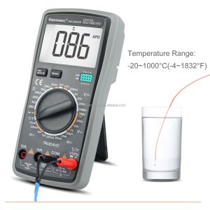 Buy cheap OEM ODM Electric Multimeters T-RMS Voltage Current Resistance Capacitance Test Intelligent Digital Multimeter Tester from wholesalers