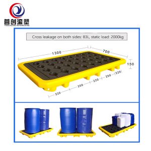Logo Printing On Smooth High Durability Plastic Pallets Customizable Design
