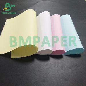 Buy cheap 60g White Yellow Red Cash Register Machine Carbonless Paper Rolls from wholesalers