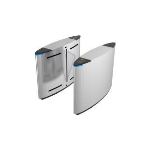 Buy cheap Indoor Barrier Flap Pedestrian Barrier Gate Safety Security Face Recognition Turnstile Terminal from wholesalers