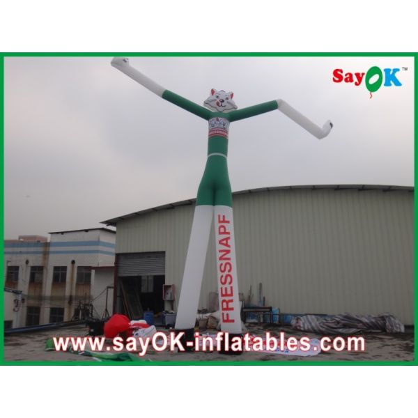 Inflatable Stick Man Outdoor Inflatable Sky Dancer Air Dancing Dog With Arrow For Advertising