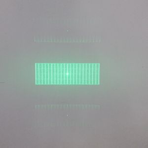 650nm Rectangles Grid DOE Laser Module Adjustable Brightness