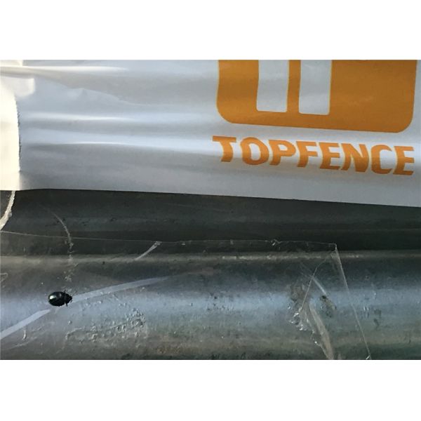 OD 40mm wall thickness x 1.60mm 2.1m height x 2.4m width AS4687-2007 standard Mesh 60mm x 150mm x 3.00mm