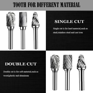 Buy cheap Tungsten Carbide Burr 1/4 Shank for Metal Deburring 4-25mm Head from wholesalers