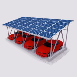 modern design open ground PV carport structures solar bracket solar structure PV
