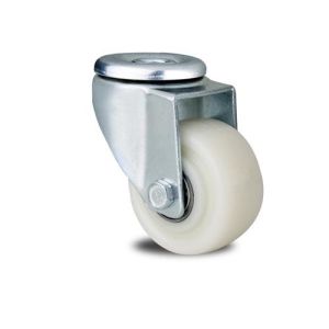 Buy cheap medium duty 3" white PP caster with brake,4" swivel PP caster brake,3 inch PP castor, from wholesalers