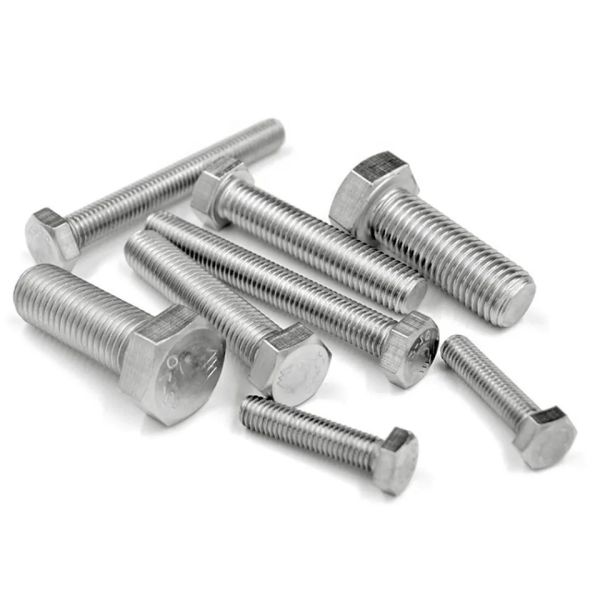 Ti Grade 2 Grade 5 Titanium TI2 TC4 TI5 ASTM DIN933 931 Full Thread Hex Bolt