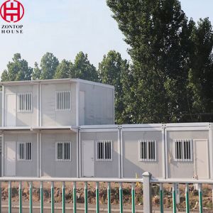 Buy cheap Zontop China 4 Bedrooms Luxury Prefabricated Modern Quick Concrete 20ft Container Homes 2 Story Prefab House from wholesalers