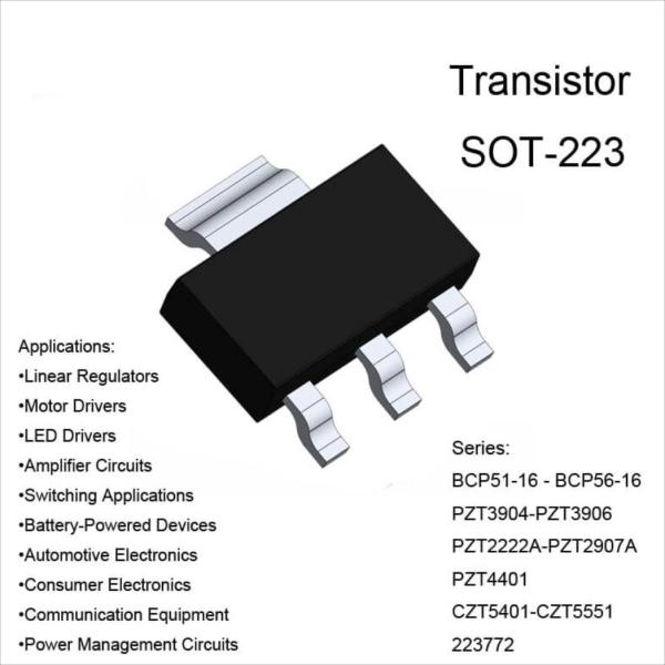 Buy cheap SOT-223 Transistors BCP51-16 - BCP56-16 from wholesalers