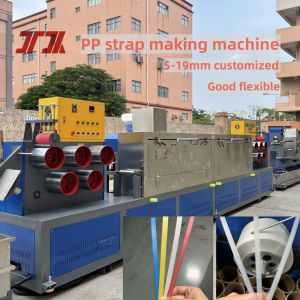 230-260Kg/H PP Strap Band Extrusion Line PP Packing Belt Machine With Automatic