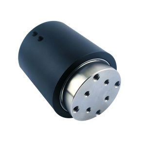 Buy cheap 4-channel M5 connector gas rotating slip ring 6mm tube aluminum alloy housing from wholesalers