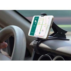 Buy cheap ABS Adjustable Phone Holder Dashboard Mounted Easy Operation Black White from wholesalers