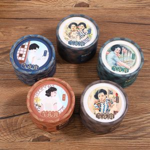 Buy cheap Handmade Cylinder Paper Tea Canister Packaging Reusable Moistureproof from wholesalers