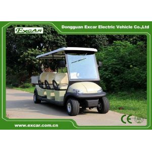 Buy cheap Excar 6 Seater Golf Buggy With 800x1100x280mm Aluminum Cargo Box from wholesalers