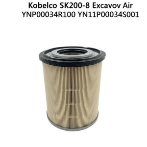 EexcavaStart Kobelco SK200-8 Excavator Air Filter YNP00034R100 YN11P00034S001