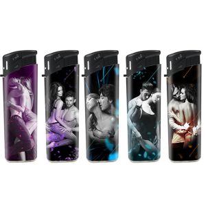 Buy cheap Kitchen Custom Logo Refillable Electric Cigratte Smoking Flameless Disposable Lighter from wholesalers