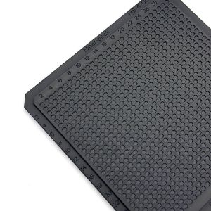 China Durable Carbon Reinforced Waffle Pack Tray with Flatness Less Than 0.3mm for Temperature 80°C~120°C on sale