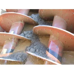 Buy cheap Dewatering Single Spiral 30t/H Screw Sand Washer 7.5kw from wholesalers