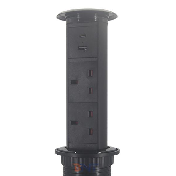 Buy cheap Automatic Raising Type Pop Up Power Socket Outlet For Office / Kitchen / Conference Room from wholesalers