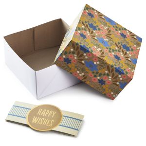 Buy cheap Embossing Floral 3 Pack Folding Packaging Boxes With Bands from wholesalers