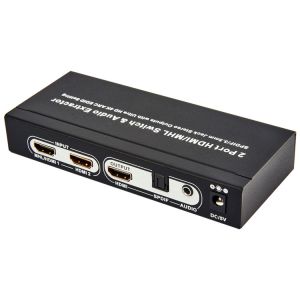 Buy cheap 2 x 1 3D ARC Audio EDID HDMI 4K Switcher from wholesalers