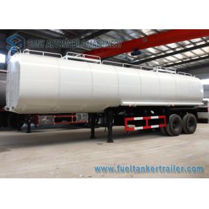 China Mild Steel Q345 Dual Axle Trapezoid Asphalt Tank Trailer 30000L on sale