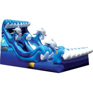 Buy cheap Inflatable Water Slide / inflatable giant wet slide/ inflatable ocean slide from wholesalers