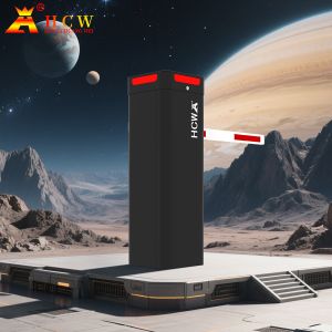 Buy cheap HCW ISO 9001/CE Certified Parking Barrier Gate with 340*340*1095mm Enclosure and Cold Rolled Steel Construction from wholesalers