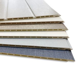 Buy cheap CE WPC Wall Cladding Customized Waterproof Plastic Wood Cladding from wholesalers