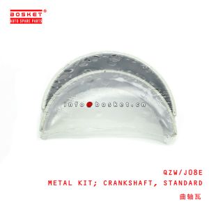China QZW Standard Crankshaft Metal Kit For HINO J08E on sale
