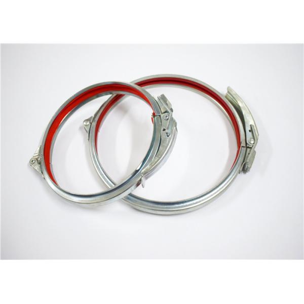 Metal Quick Release Hose Clamp With Rubber , Joint System Quick Release Toggle