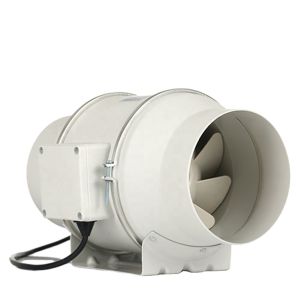 Buy cheap 4 inch 100mm Register Booster Fan with Mounting Duct Fan and Air Quantity 162-252 from wholesalers