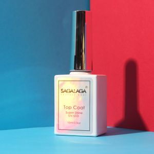 Buy cheap High Super Shine Non Wipe Gel Base and Top Coat for Long Lasting Nails Logo High Super Shine Long Lasting Square Bottle from wholesalers