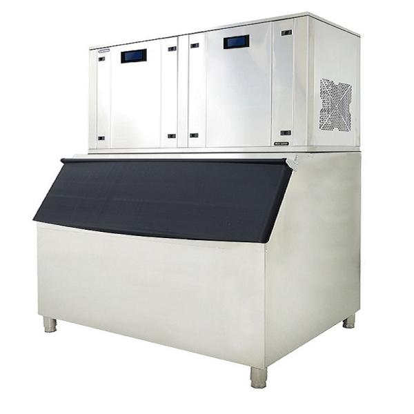 Quality 1 Ton Snowflake Ice Machine 1000kg Per Day Nugget Granular Ice Cube in Small Chawable Irregular Snowflakes Manufacturer Shaved I for sale