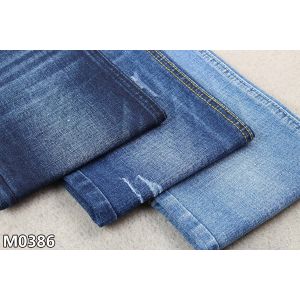 Buy cheap 10.2Oz Cotton Polyester Spandex Denim Fabric With Crosshatch from wholesalers