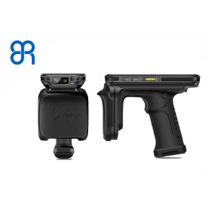 Buy cheap Long Range UHF Handheld RFID reader with R2000 4dBic circular polarized antenna from wholesalers