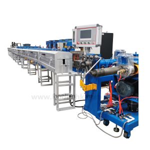 Buy cheap Two Compound Extrusion Line Silicone Braiding Hose Making Machine Extruder from wholesalers