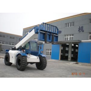 Buy cheap 4 wheel Stering Diesel 5 Ton Telescopic Boom Forklift With 10M Max Lifting Height from wholesalers