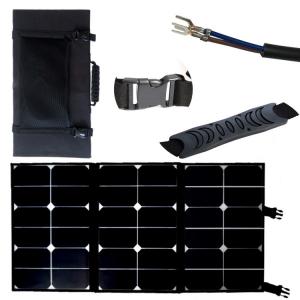 Buy cheap Professional Foldable Solar Panel , 60 Watt Mono ETFE Solar Panel With CE Certificate product