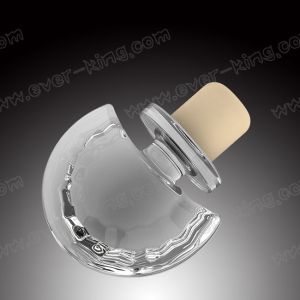 Buy cheap Extra Flint Glass Liquor Bottle Cap Stopper Closure Customized from wholesalers