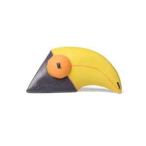Buy cheap Soft Indestructible Rubber Squeaky Dog Toys For Aggressive Chewers Triangle Toucan from wholesalers