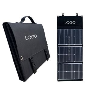 Buy cheap Black And White Monocrystalline Silicon Foldable Solar Panel 60W from wholesalers