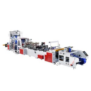 Buy cheap Rewinding Tissue Fully Automatic Biodegradable Bag Making Machine With Gusset from wholesalers